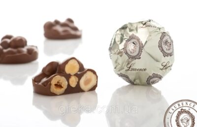 Грецькі цукерки Laurence Врахакі фундук без цукру