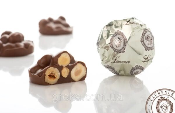 Грецькі цукерки Laurence Врахакі фундук без цукру