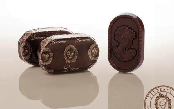 Грецькі цукерки Laurence Леді чорний шоколад без цукру